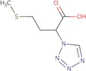 4-(Methylsulfanyl)-2-(1H-1,2,3,4-tetrazol-1-yl)butanoic acid