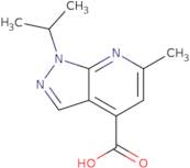 1-Isopropyl-6-methyl-1H-pyrazolo[3,4-b]pyridine-4-carboxylic acid