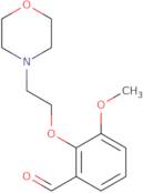 3-Methoxy-2-(2-morpholin-4-yl-ethoxy)-benzaldehyde