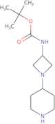 tert-Butyl N-[1-(piperidin-4-yl)azetidin-3-yl]carbamate