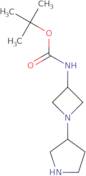 (1-Pyrrolidin-3-yl-azetidin-3-yl)-carbamic acid tert-butyl ester