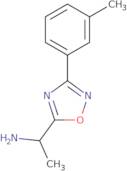 1-(3-m-Tolyl-[1,2,4]oxadiazol-5-yl)-ethylamine