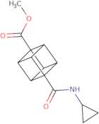 Methyl (1S,2R,3R,8S)-4-(cyclopropylcarbamoyl)cubane-1-carboxylate