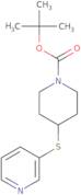 4-(Pyridin-3-ylsulfanyl)-piperidine-1-carboxylic acid tert-butyl ester