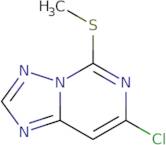 7-Chloro-5-(methylthio)-[1,2,4]triazolo[1,5-c]pyrimidine