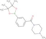 N-(4-Methyl-piperazine)-3-(4,4,5,5-tetramethyl-1,3,2-dioxaborolane-2-yl)benzamide