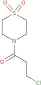 4-(3-Chloropropanoyl)-1-thiomorpholine-1,1-dione