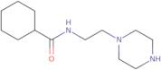 N-[2-(Piperazin-1-yl)ethyl]cyclohexanecarboxamide