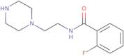 2-Fluoro-N-[2-(piperazin-1-yl)ethyl]benzamide