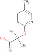 2-Methyl-2-(5-methylpyridin-2-yloxy)propanoic acid