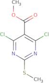 Methyl 4,6-dichloro-2-(methylthio)-5-pyrimidinecarboxylate