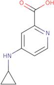 4-(Cyclopropylamino)pyridine-2-carboxylic acid