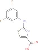 2-[(3,5-Difluorophenyl)amino]-1,3-thiazole-4-carboxylic acid