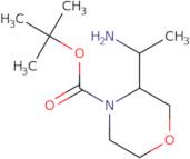 tert-Butyl 3-(1-aminoethyl)morpholine-4-carboxylate