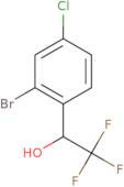 1-(2-Bromo-4-chlorophenyl)-2,2,2-trifluoroethan-1-ol