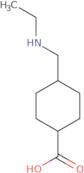 4-[(Ethylamino)methyl]cyclohexane-1-carboxylic acid