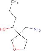 1-[3-(Aminomethyl)oxolan-3-yl]butan-1-ol