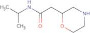 2-Morpholin-2-yl-N-propan-2-ylacetamide