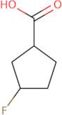 3-Fluorocyclopentane-1-carboxylic acid