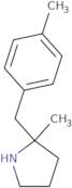 2-Methyl-2-[(4-methylphenyl)methyl]pyrrolidine