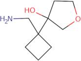 3-[1-(Aminomethyl)cyclobutyl]oxolan-3-ol