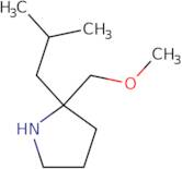 2-(Methoxymethyl)-2-(2-methylpropyl)pyrrolidine