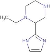 1-Ethyl-2-(1H-imidazol-2-yl)piperazine