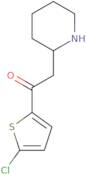 1-(5-Chlorothiophen-2-yl)-2-piperidin-2-ylethanone