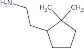 2-(2,2-Dimethylcyclopentyl)ethan-1-amine