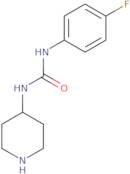 3-(4-Fluorophenyl)-1-(piperidin-4-yl)urea