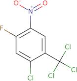 1-Chloro-5-fluoro-4-nitro-2-(trichloromethyl)benzene