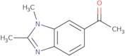 1-(1,2-Dimethyl-1H-1,3-benzodiazol-6-yl)ethan-1-one