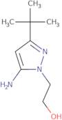 2-(5-Amino-3-tert-butyl-1H-pyrazol-1-yl)ethan-1-ol