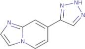 7-(1H-1,2,3-Triazol-5-yl)imidazo[1,2-a]pyridine