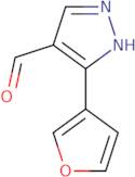 3-(Furan-3-yl)-1H-pyrazole-4-carbaldehyde