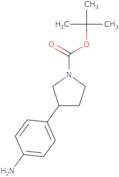 tert-Butyl 3-(4-aminophenyl)pyrrolidine-1-carboxylate