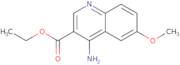 4-Amino-6-methoxyquinoline-3-carboxylic acid ethyl ester