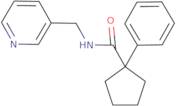 1-phenyl-N-[(pyridin-3-yl)methyl]cyclopentane-1-carboxamide