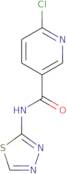 6-Chloro-N-(1,3,4-thiadiazol-2-yl)pyridine-3-carboxamide