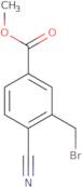 Methyl 3-(bromomethyl)-4-cyanobenzoate
