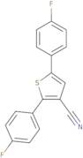 2,5-Bis(4-fluorophenyl)thiophene-3-carbonitrile