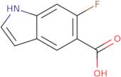 1H-Indole-5-carboxylic acid, 6-fluoro