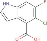 5-Chloro-6-fluoro-1H-indole-4-carboxylic acid