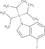 4-Fluoro-1-[tris(propan-2-yl)silyl]-1H-indole