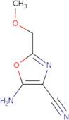 5-Amino-2-(methoxymethyl)-1,3-oxazole-4-carbonitrile