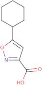 5-Cyclohexyl-1,2-oxazole-3-carboxylic acid