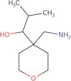 1-[4-(Aminomethyl)oxan-4-yl]-2-methylpropan-1-ol