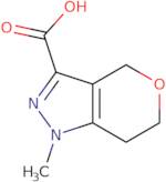 1-Methyl-1H,4H,6H,7H-pyrano[4,3-c]pyrazole-3-carboxylic acid