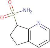 5H,6H,7H-Cyclopenta[b]pyridine-7-sulfonamide