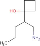 1-(1-Aminopentan-2-yl)cyclobutan-1-ol